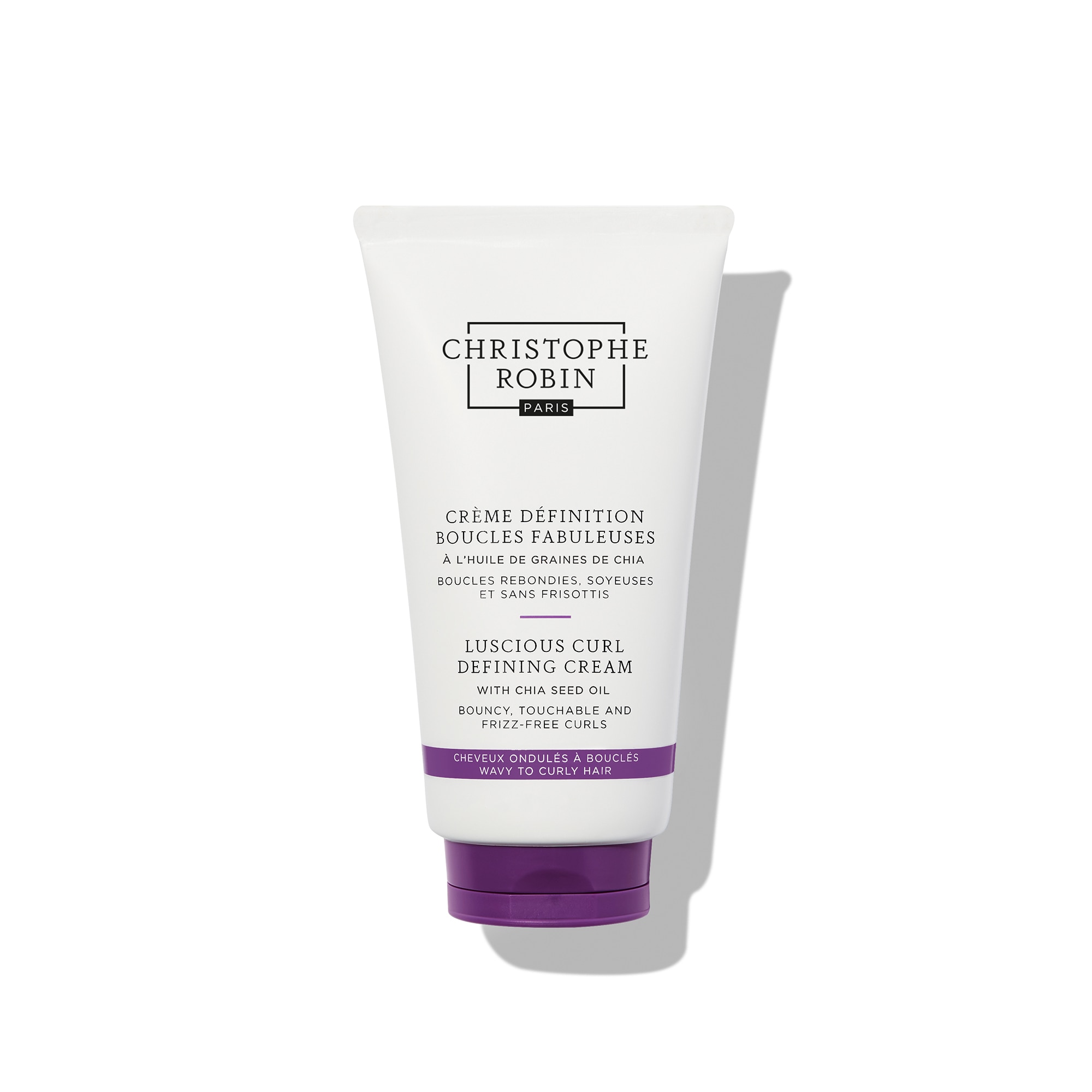 Christophe Robin - Boucles Fabuleuses - Crème Définition Boucles Fabuleuses A L'huiles De Graines De Chia - 250ml