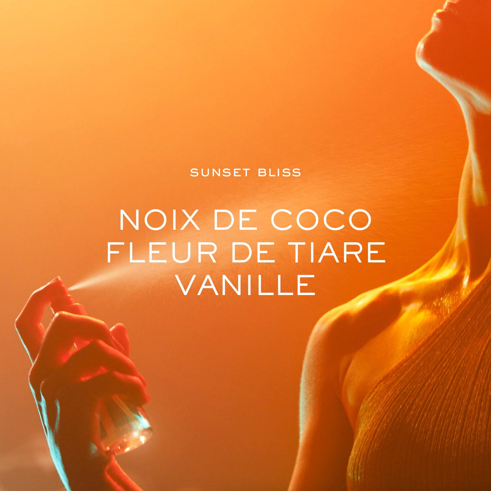 100mL Nuxe HAIR & SKIN SUNSET BLISS Brume parfumante corps et cheveux  1 of 4 