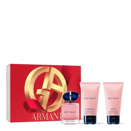  Armani MY WAY Coffret eau de parfum + gel douche + lait pour le corps  1 of 4 