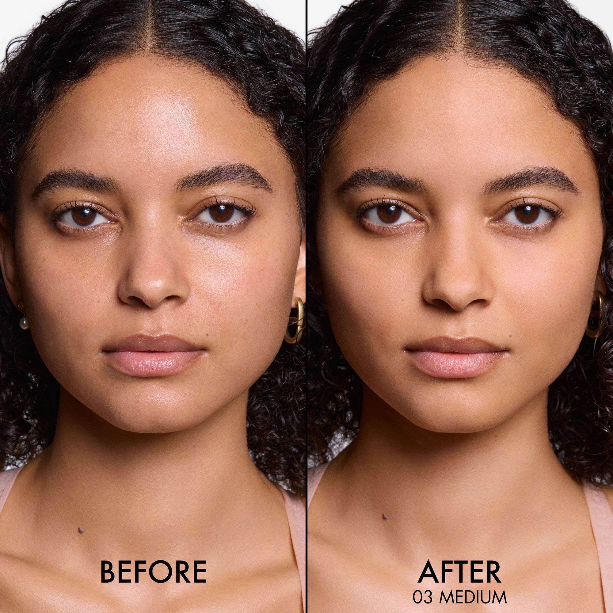 Nude matte filter poudre fixatrice floutante - fini mat lumineux