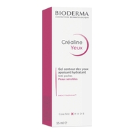 15ML BIODERMA CRÉALINE Gel-crème contour des yeux hydratant  1 of 2 