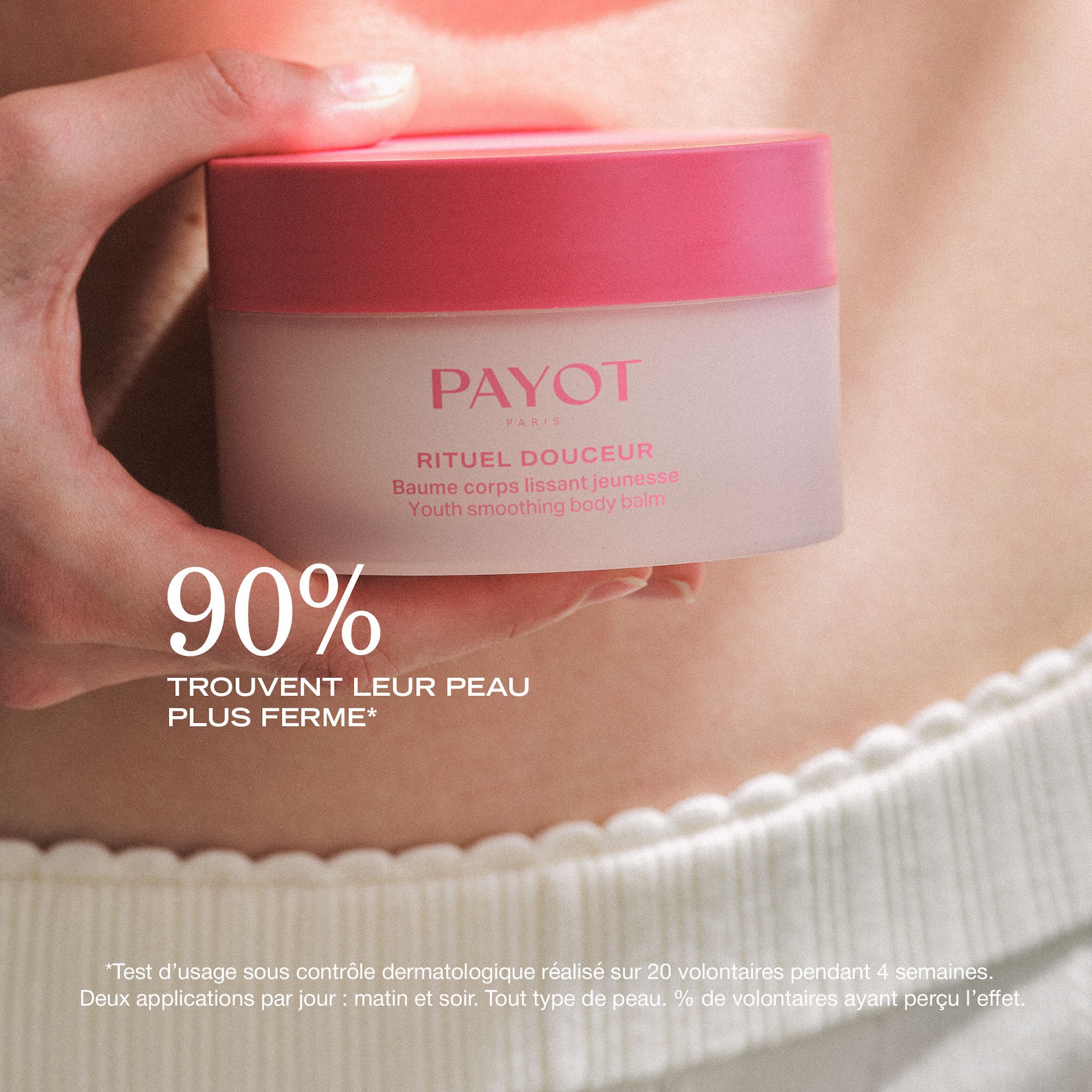 Baume corps lissant jeunesse