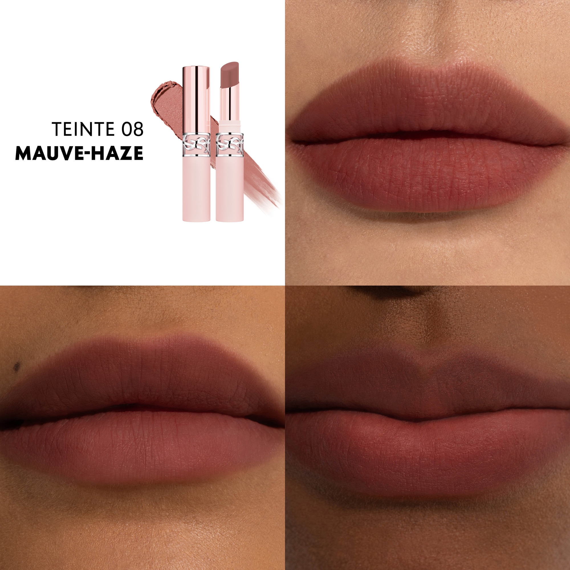  Yves Saint Laurent YSL LOVENUDE LIP BLUSHER Rouge à lèvres mat effet floutant longue durée  1 of 4 