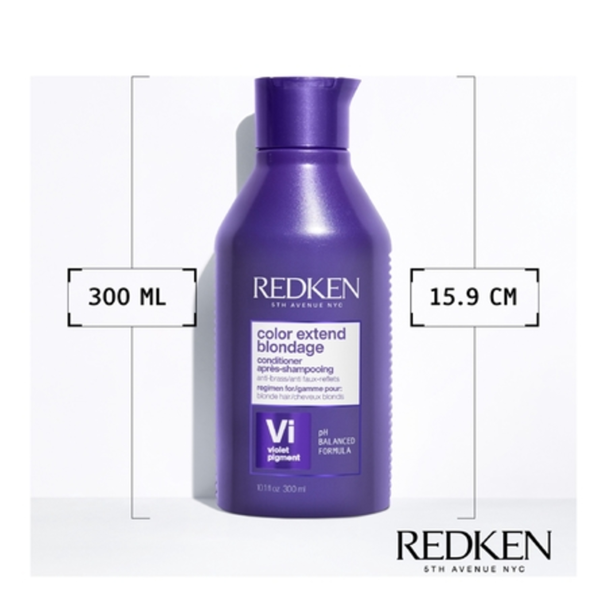 Après-shampoing neutralisant cheveux blonds