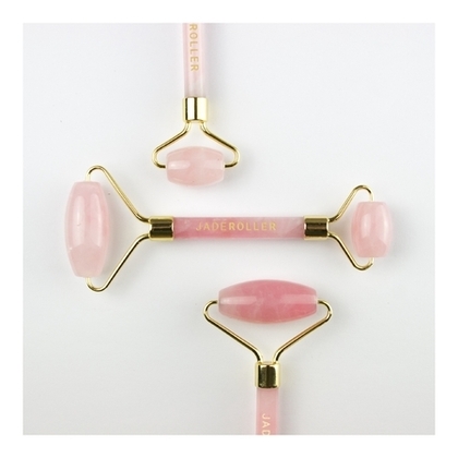  JADE ROLLER ROULEAU VISAGE Le Quartz Rose Roller - rouleau en quartz rose  1 of 4 