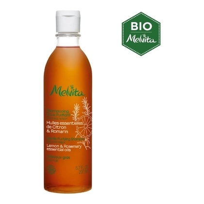 200ML MELVITA LES ESSENTIELS SHAMPOOING Shampooing  doux purifiant  1 of 2 