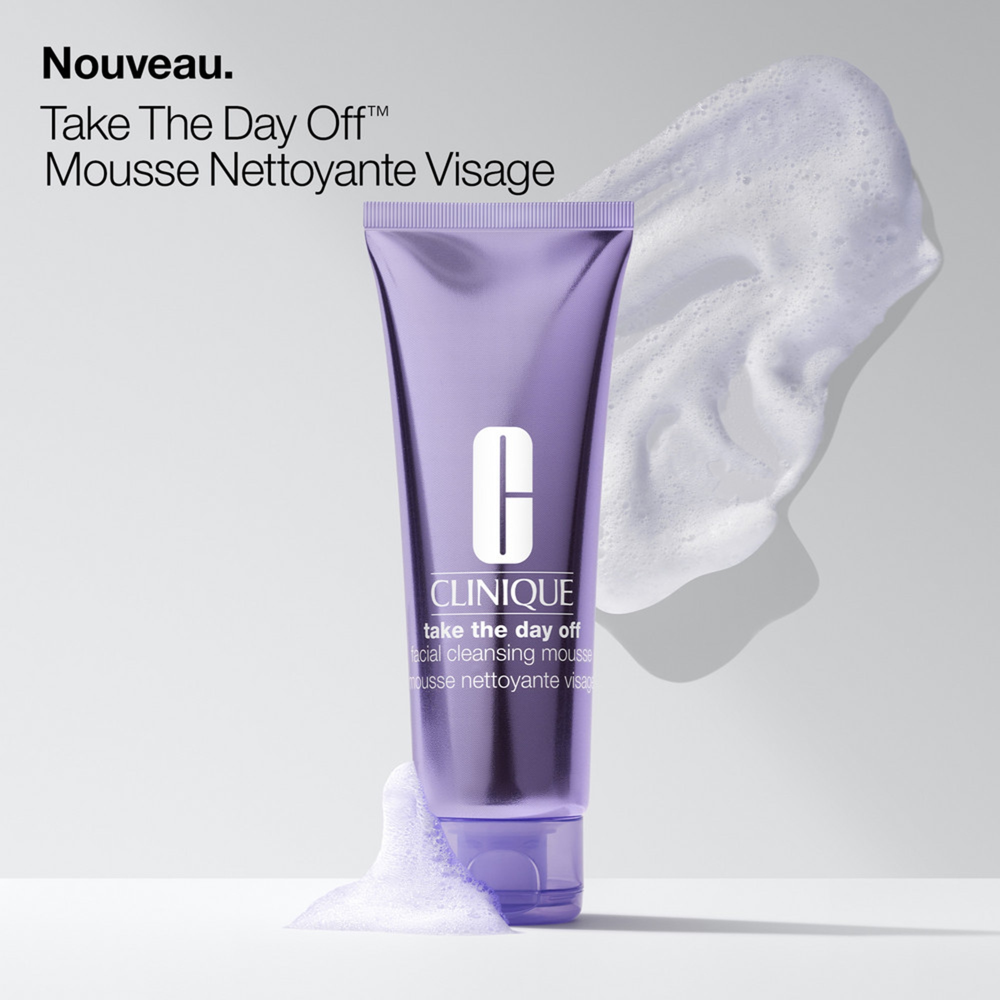Mousse nettoyante visage