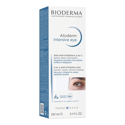 100ML BIODERMA ATODERM INTENSIVE Soin crème paupières irritées 3 en 1  1 of 4 