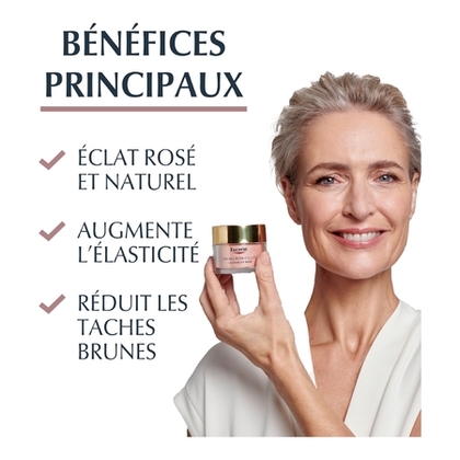 Eucerin hyaluron-filler + elasticity thiamidol soin de jour rosé spf 30 anti-âge