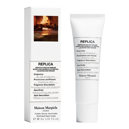 30ML MAISON MARGIELA REPLICA BY THE FIREPLACE Crème pour les mains boisée ambrée  1 of 4 