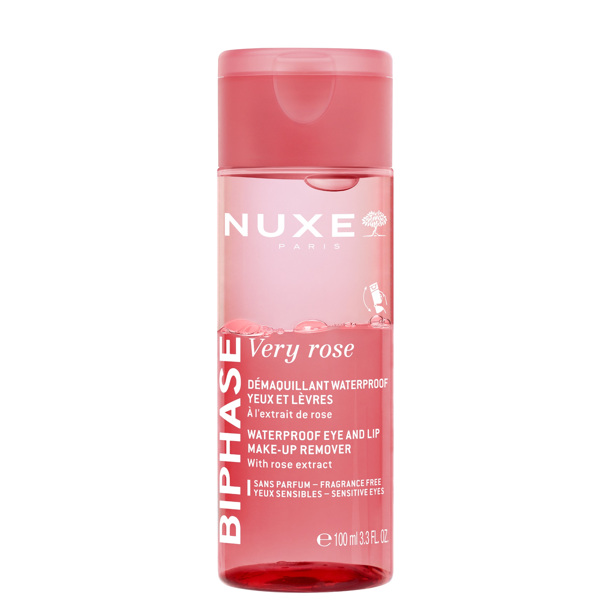 Nuxe - Very Rose - Démaquillant Waterproof Yeux Et Lèvres - Biphase - 100ml
