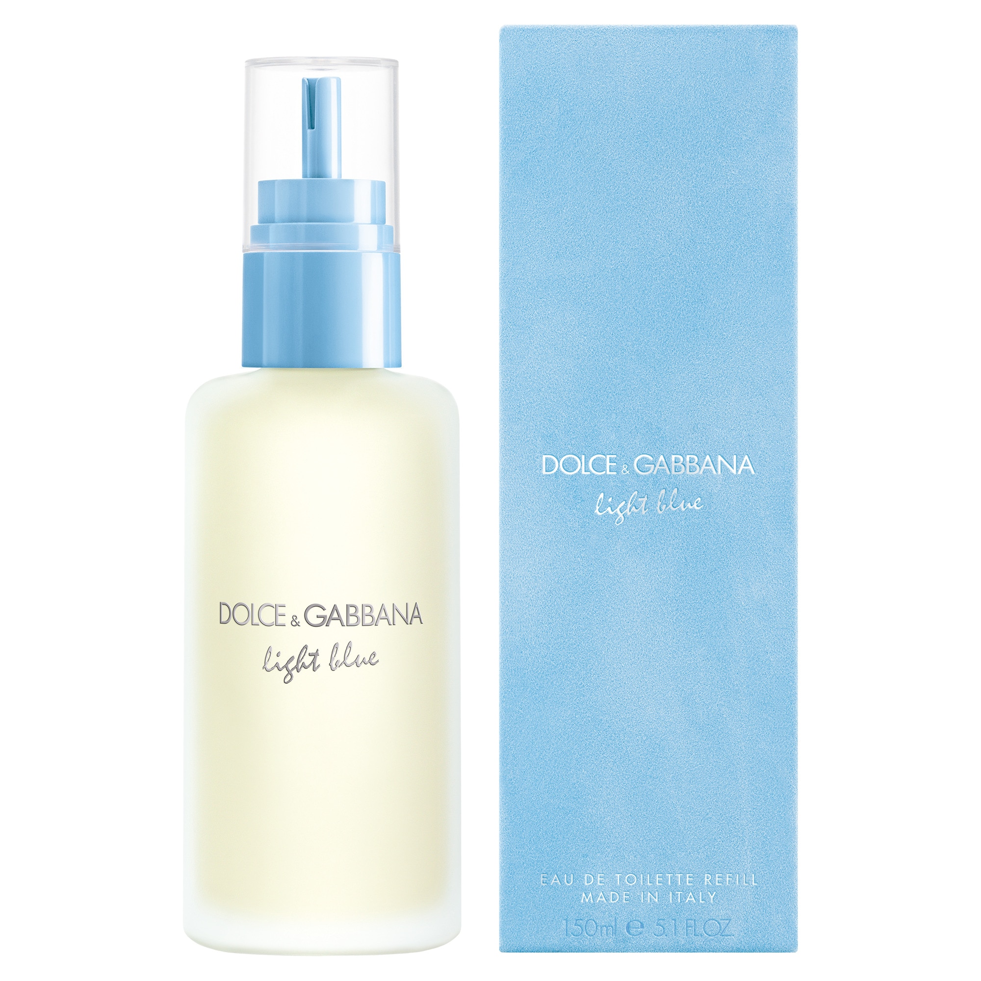 150mL DOLCE&GABBANA LIGHT BLUE Recharge - eau de toilette 1 of 4