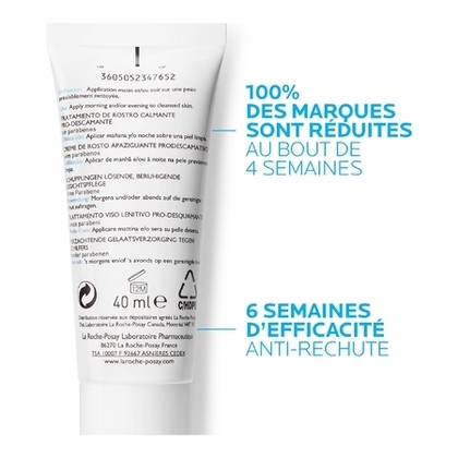 40ML LA ROCHE POSAY KERIUM DS Soin visage apaisant squames et rougeurs  1 of 4 