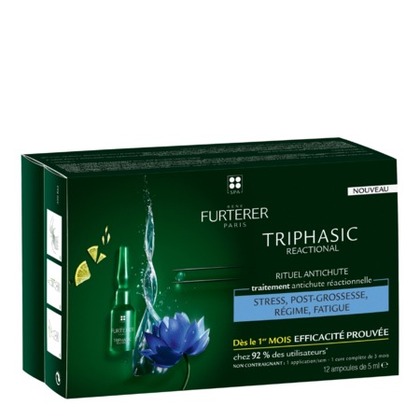 60ML RENE FURTERER TRIPHASIC Traitement antichute réactionnelle-chute de cheveux réactionnelle  1 of 1 