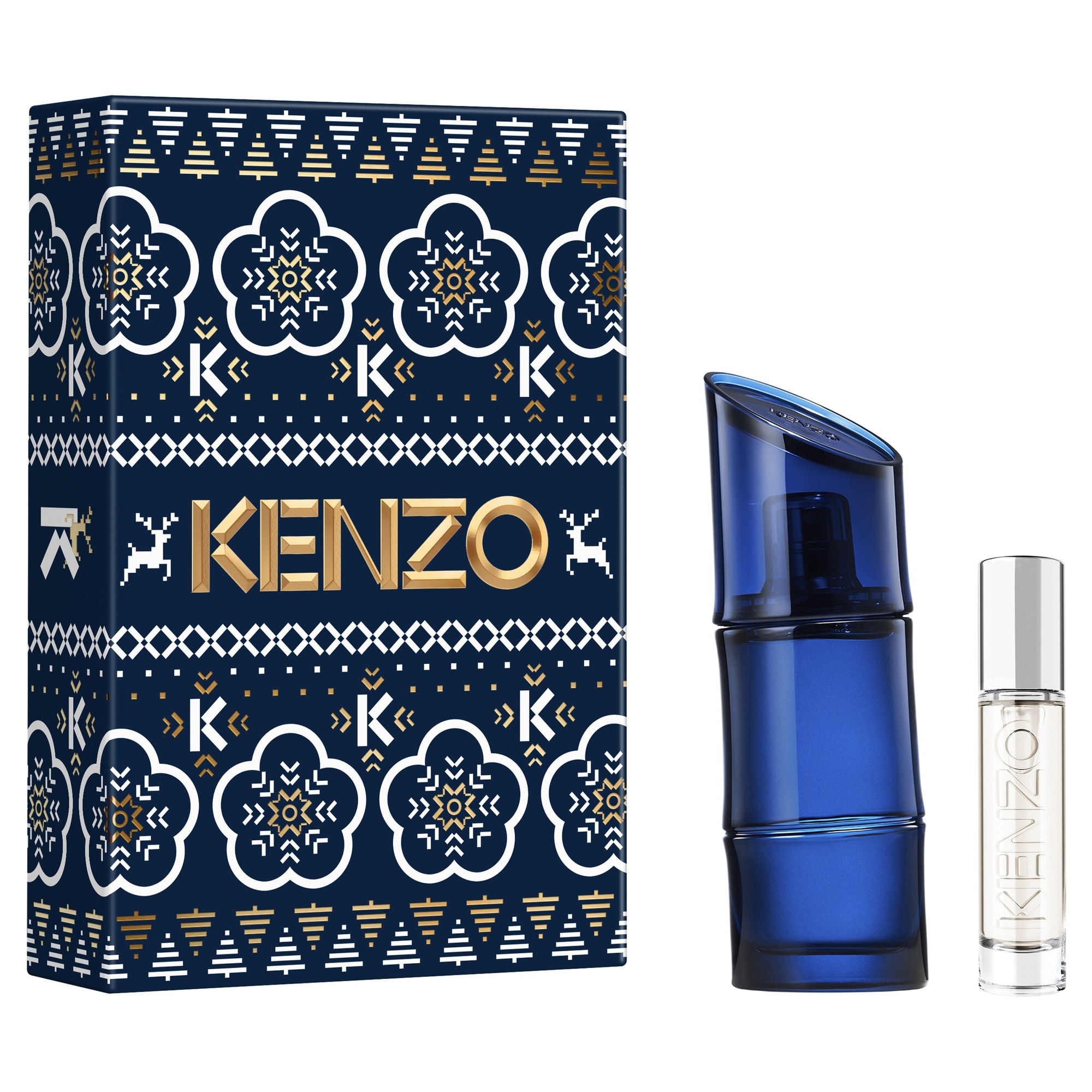 Kenzo - Kenzo Homme - Coffret Eau De Toilette Intense + Vaporisateur De Voyage