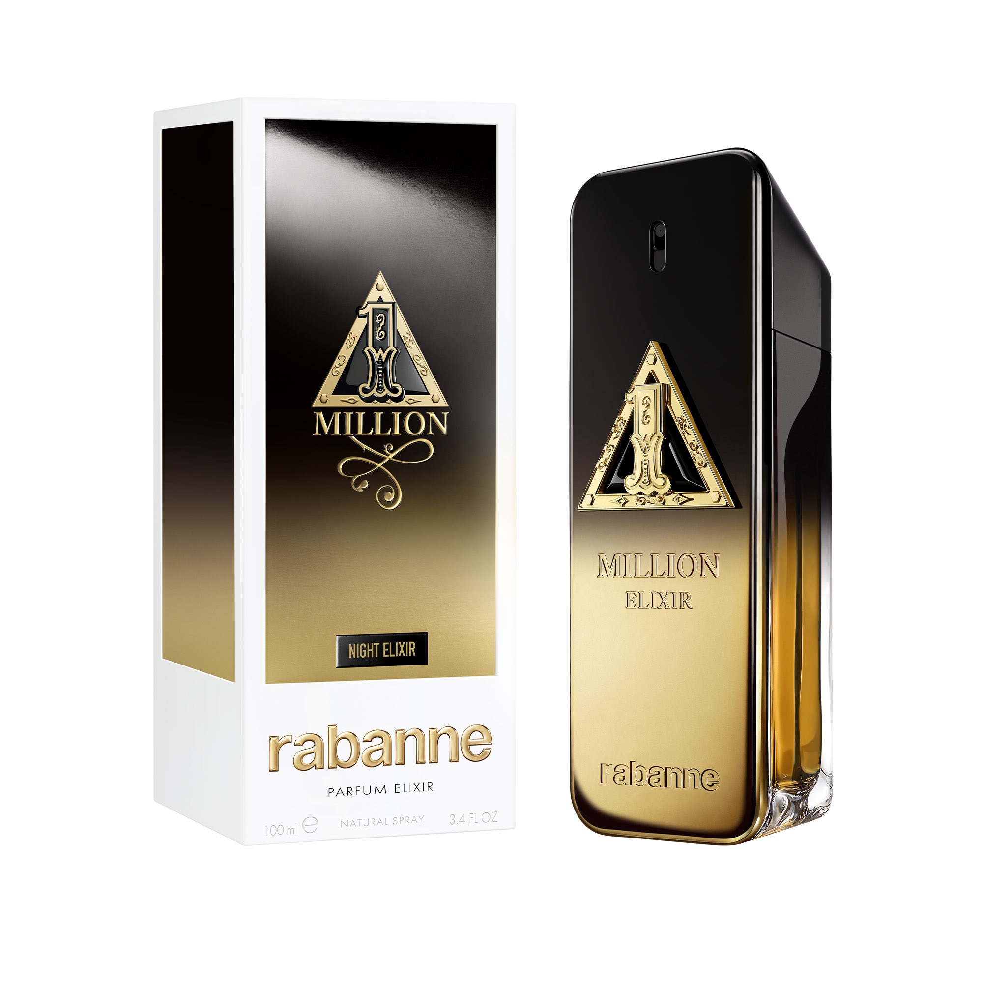 100mL Rabanne 1 MILLION NIGHT ELIXIR Parfum elixir  1 of 4 