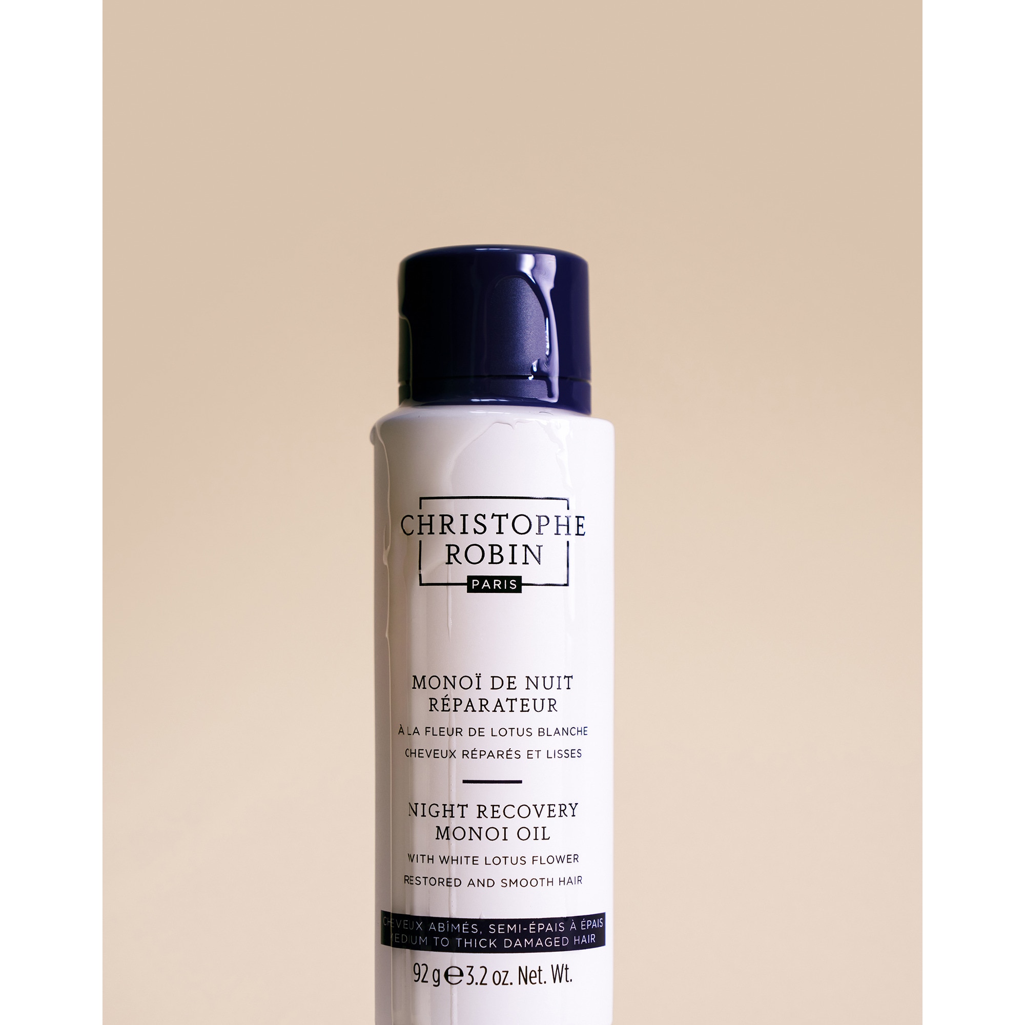 Monoï de nuit réparateur à la fleur de lotus blanche?