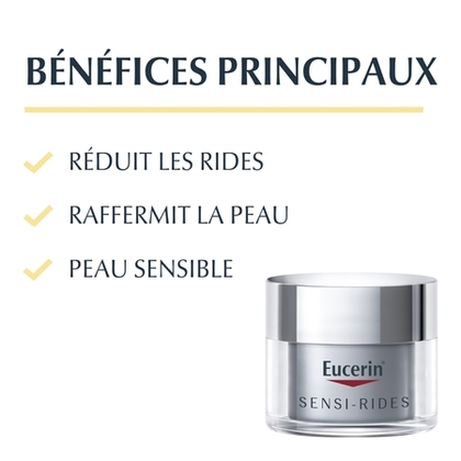 50ML EUCERIN SENSI-RIDES Soin anti-rides nuit  1 of 4 