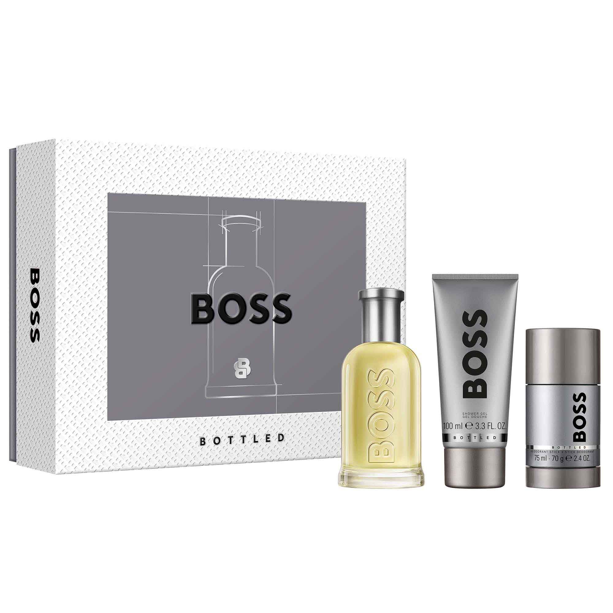  HUGO BOSS BOSS BOTTLED Coffret eau de toilette + gel douche + déodorant  Coffret eau de toilette + gel douche + déodorant
