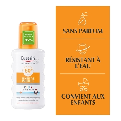 200ML EUCERIN SUN PROTECTION Sensitive protect enfant spray kids SPF 50+  1 of 4 