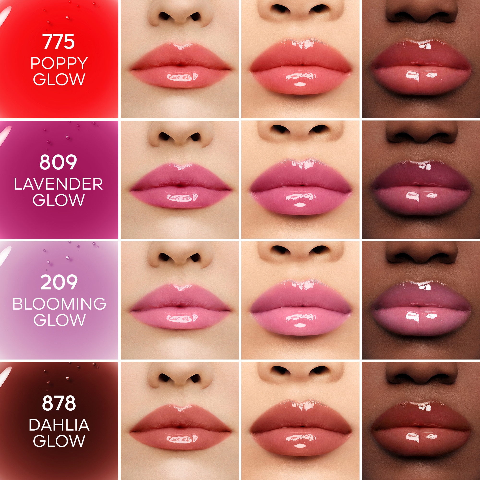 Huile à lèvres teintée au miel 92% d'origine naturelle