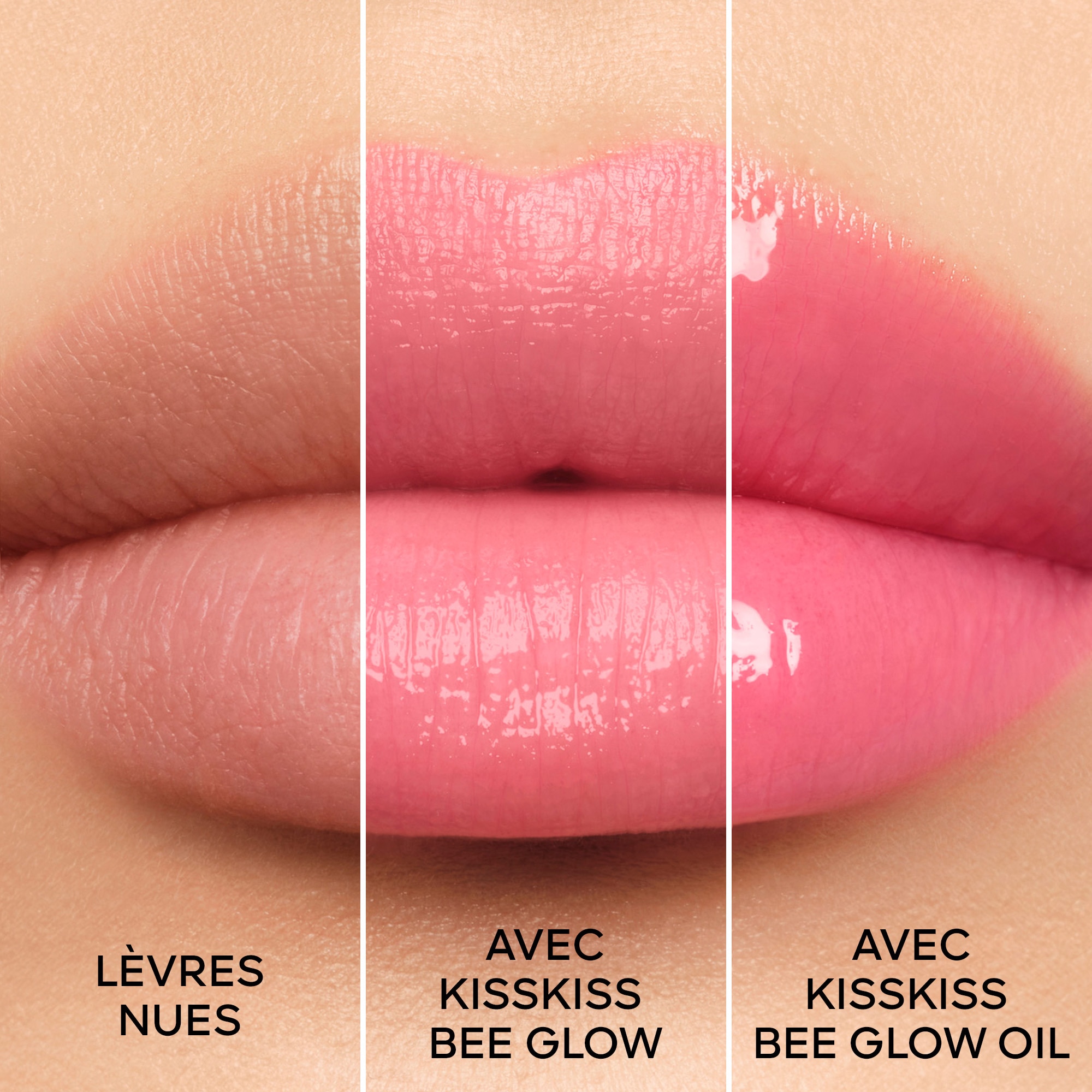  Guerlain KISSKISS BEE GLOW OIL Huile à lèvres teintée au miel 92% d'origine naturelle  1 of 4 
