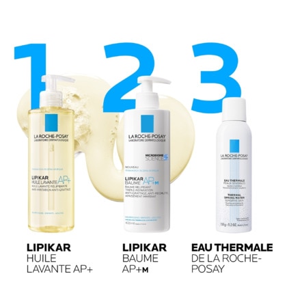 400ML LA ROCHE POSAY LIPIKAR AP+ Huile lavante relipidante triple-réparation eczema atopique  1 of 4 