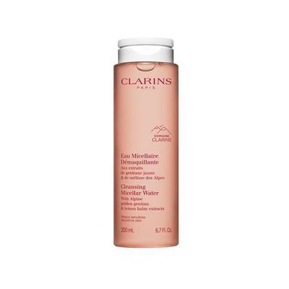 200ML Clarins DEMAQUILLANT VISAGE Eau micellaire - peaux sensibles  1 of 4 