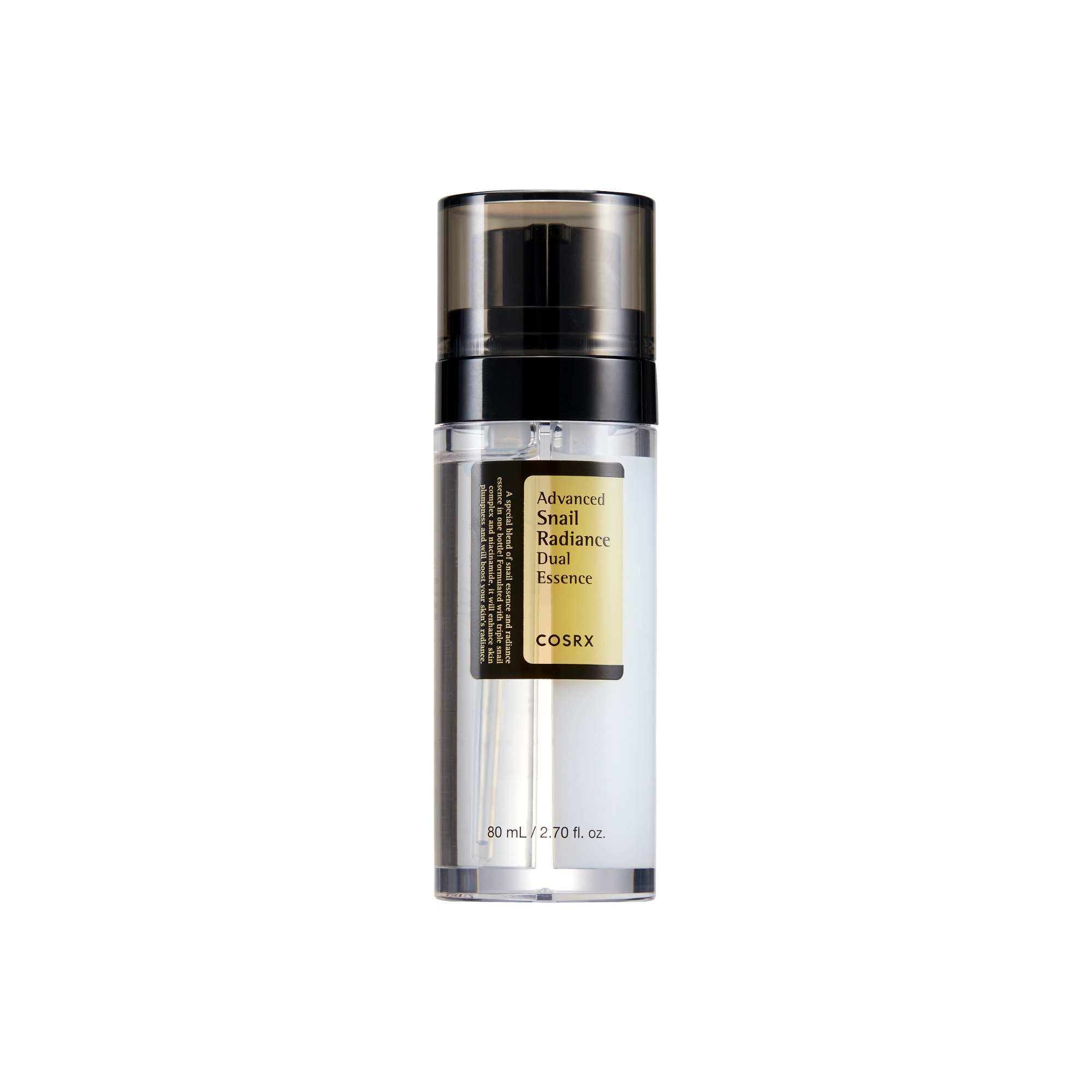80ml COSRX ADVANCED SNAIL Essence double éclat  Essence double éclat