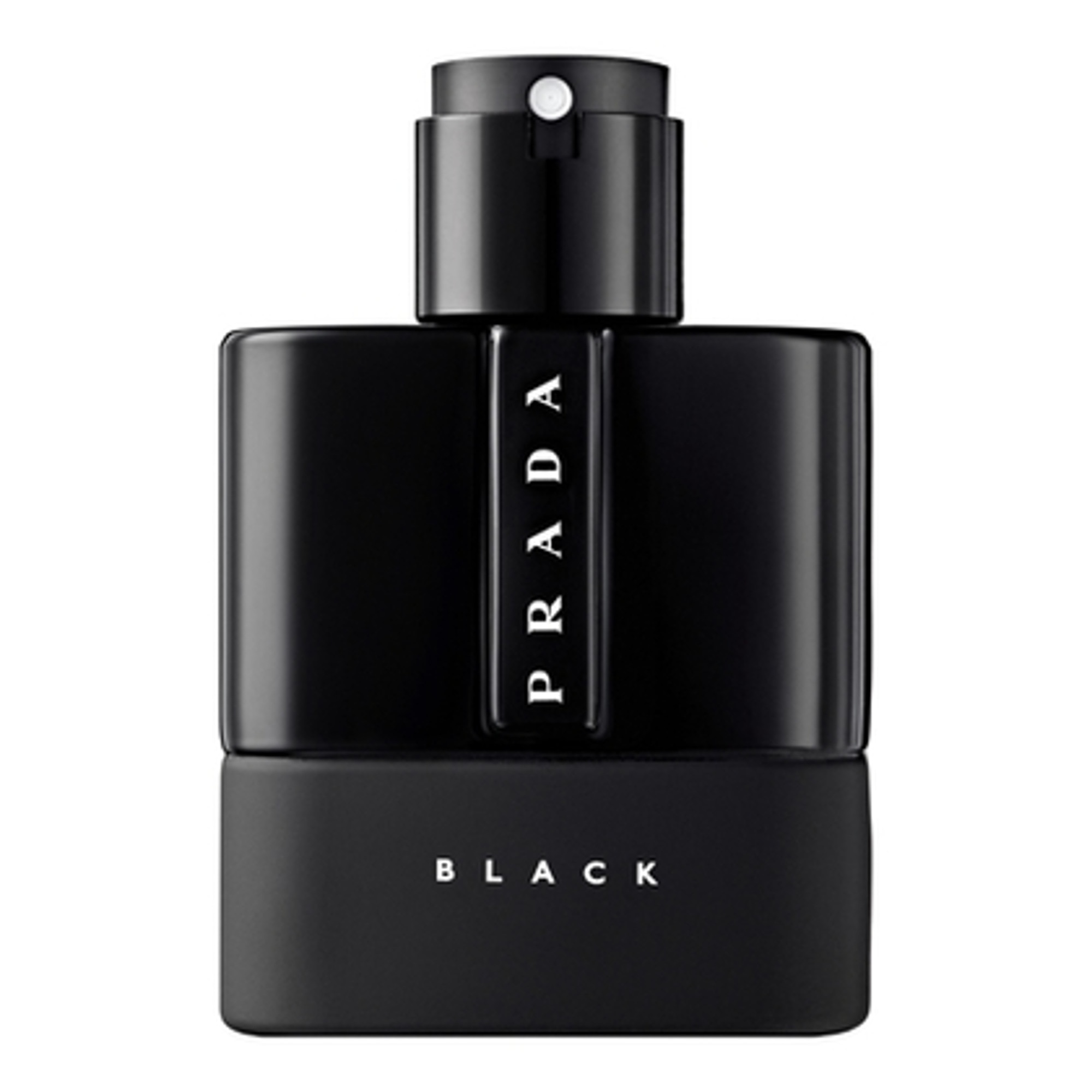 50mL Prada LUNA ROSSA BLACK Eau de parfum boisée ambrée magnétique pour homme 1 of 4