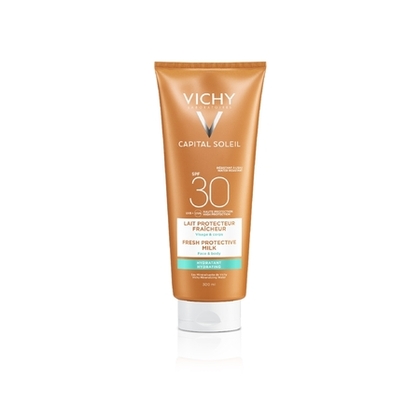 300ML VICHY CAPITAL SOLEIL Lait protecteur fraîcheur SPF30  1 of 4 