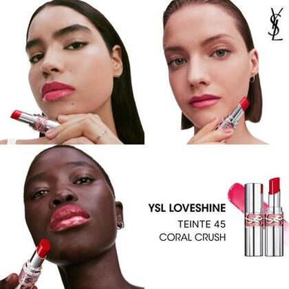 Rouge à lèvres brillant et soin