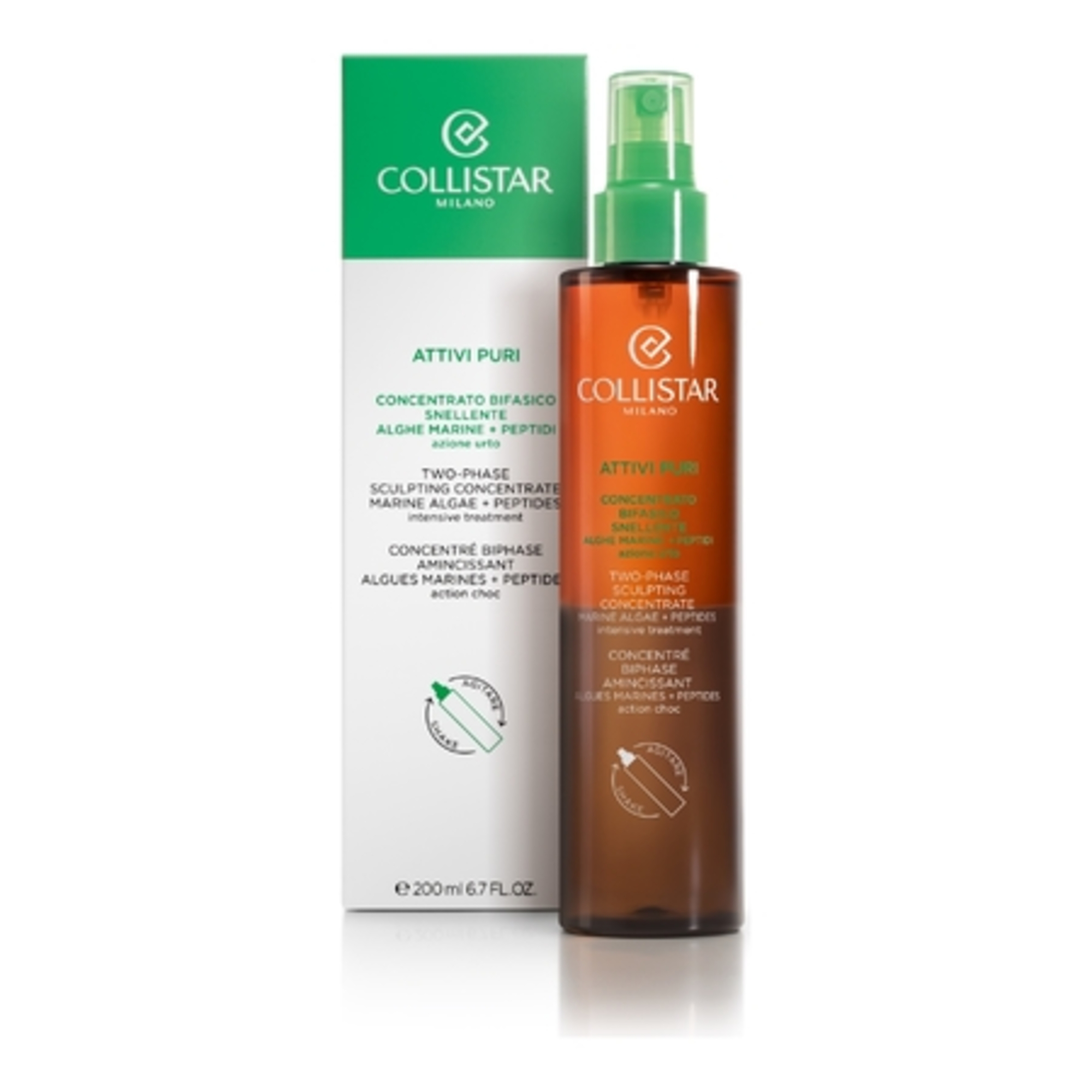 Actifs purs-concentré biphase amincissant algues marines+ peptides