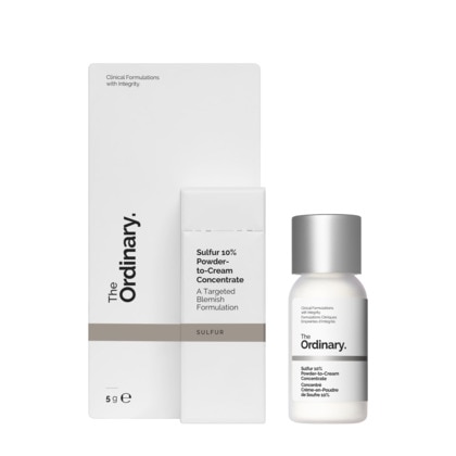 Concentré crème-en-poudre de soufre 10%