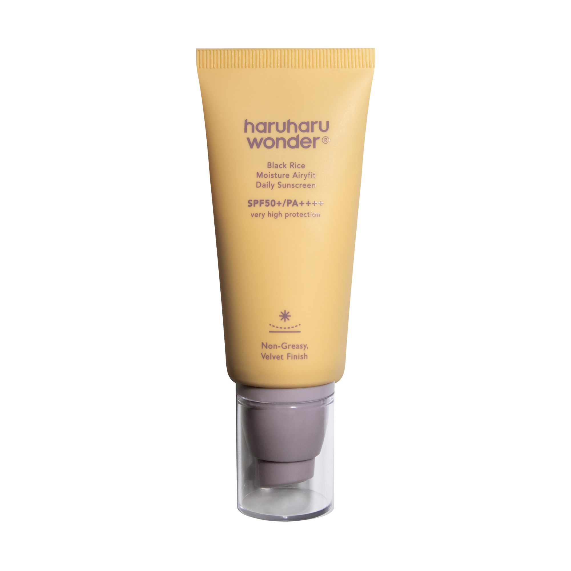Haruharu Wonder - Black Rice - Crème Solaire Hydratante Airyfit Pour Le Quotidien - 50ml