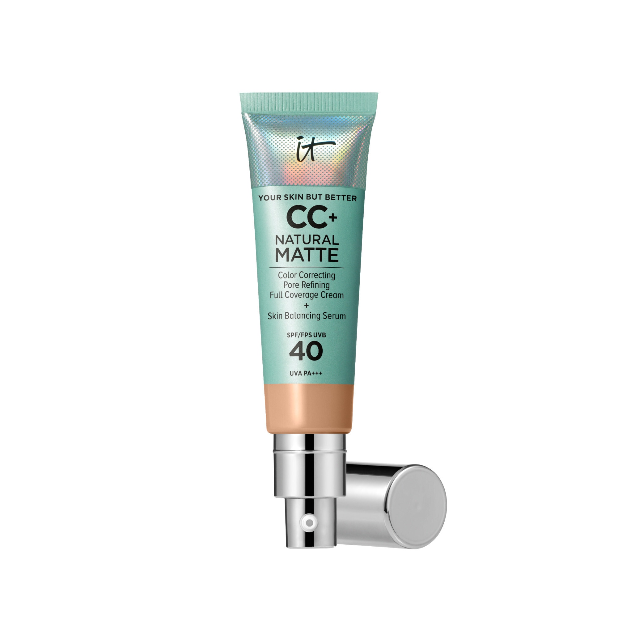 It Cosmetics - Ysbb Cc+ Natural Matte - Crème Correctrice Matte Spf 40 - Médium Tan