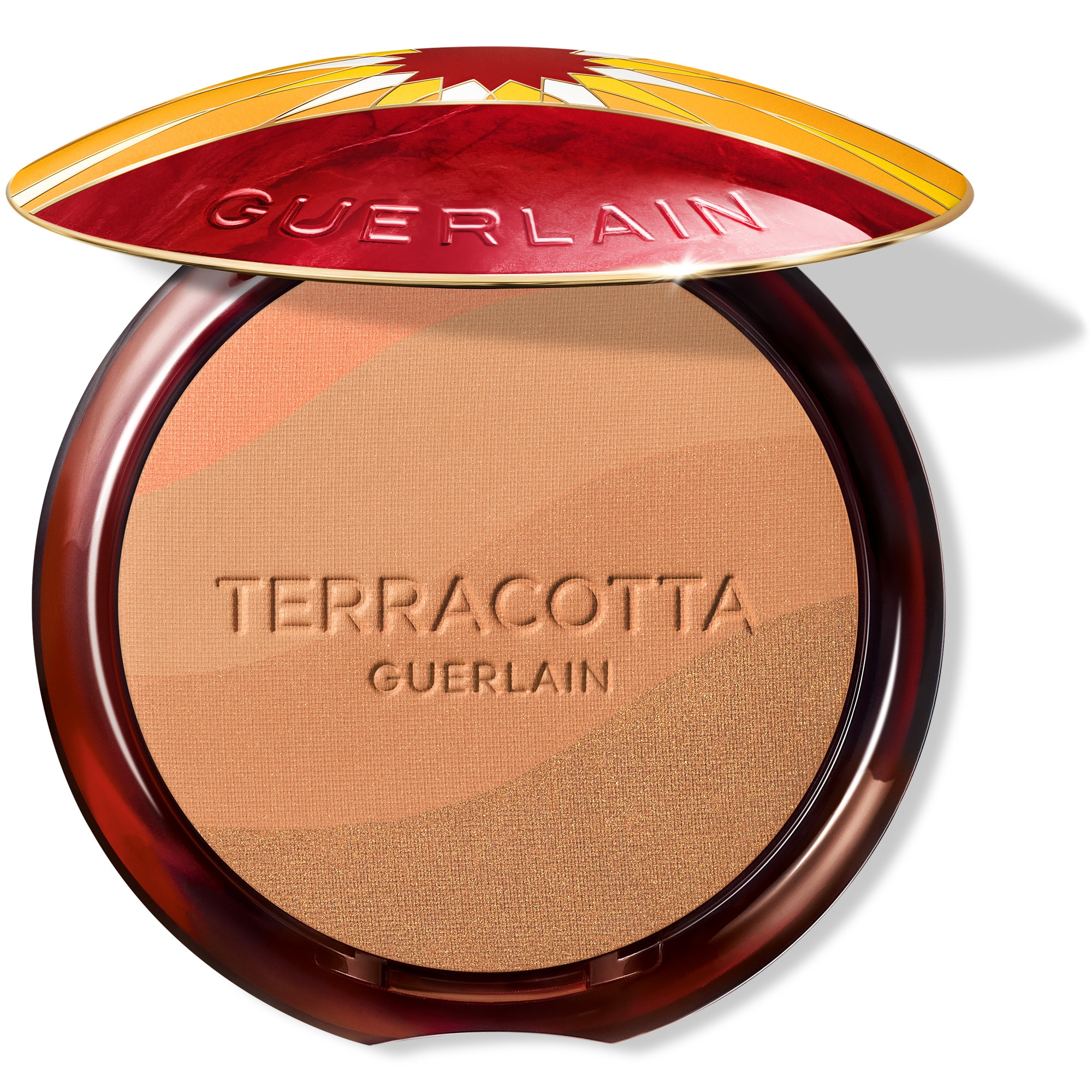 Guerlain - Terracotta Golden Dunes - La Poudre Éclat Bonne Mine Naturelle - El26 03 Red Zagora - Moyen Doré