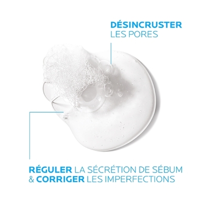 400ML LA ROCHE POSAY EFFACLAR Gel purifiant micro-peeling anti-imperfections à l’acide salicylique  1 of 4 