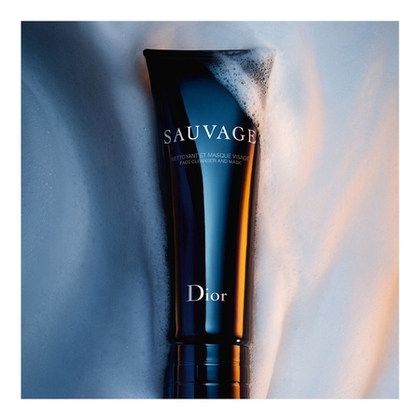 120ML DIOR SAUVAGE Sauvage nettoyant et masque visage 2-en-1  1 of 4 