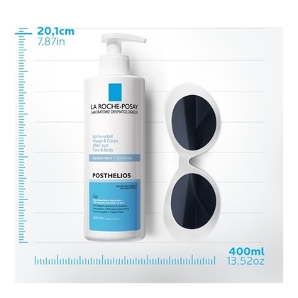 400ML LA ROCHE POSAY POSTHELIOS Soin réparateur après-soleil apaisant visage corps  1 of 4 