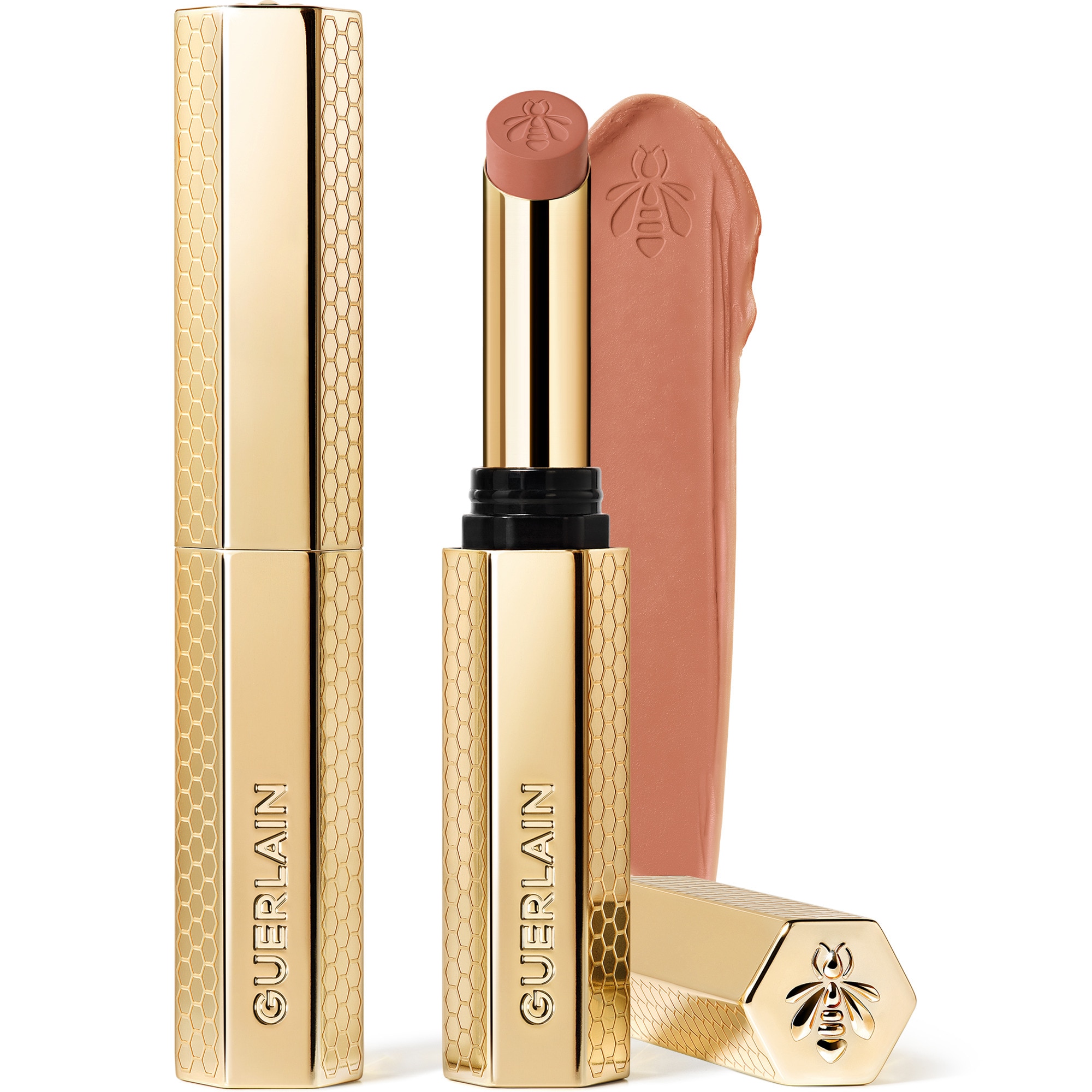 Guerlain KISSKISS Le rouge à lèvres intense au miel 1 of 4