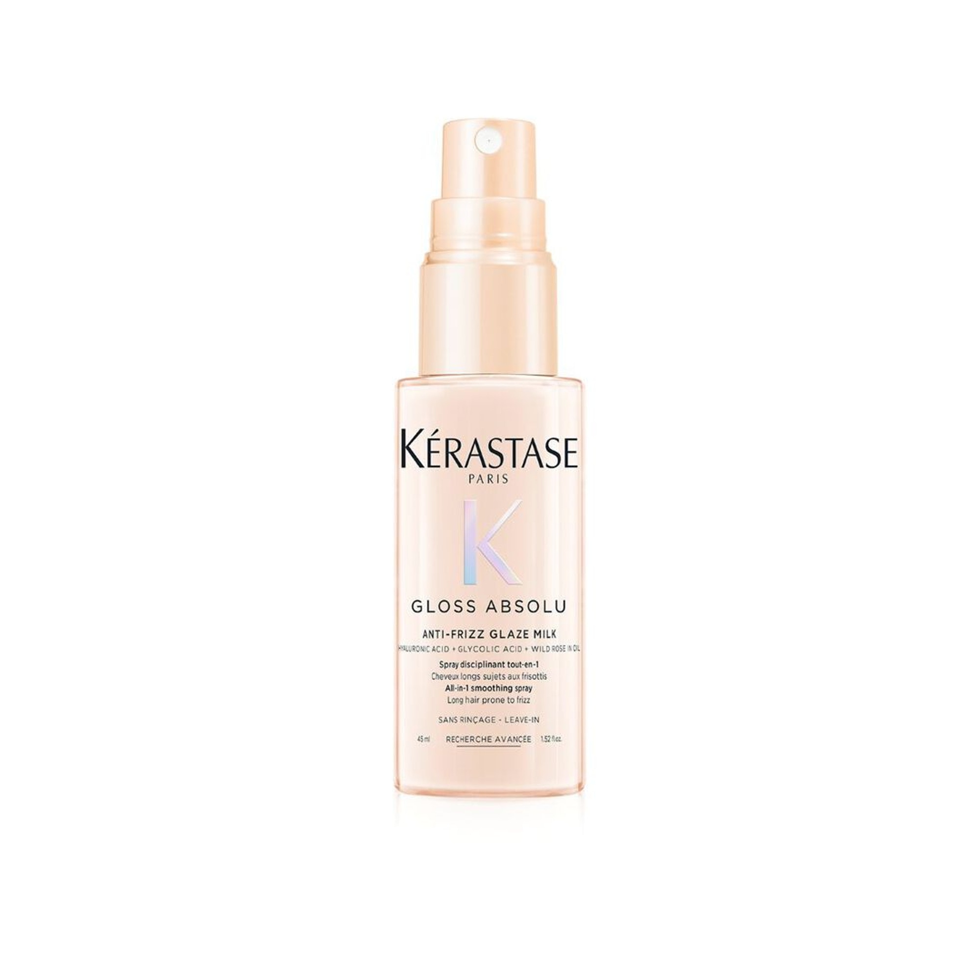 45ML KÉRASTASE GLOSS ABSOLU Spray disciplinant tout-en-1 pour cheveux longs sujets aux frisottis 1 of 1