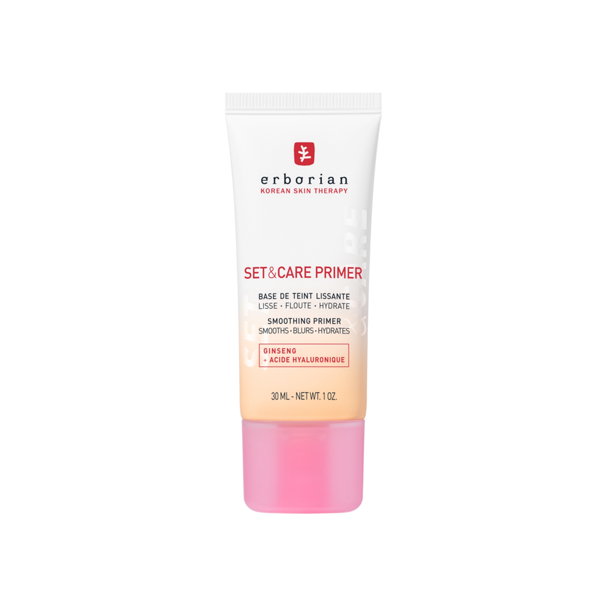30ml ERBORIAN SET & CARE PRIMER Base de teint lissante : lisse, floute et hydrate 1 of 3 Base de teint lissante : lisse, floute et hydrate