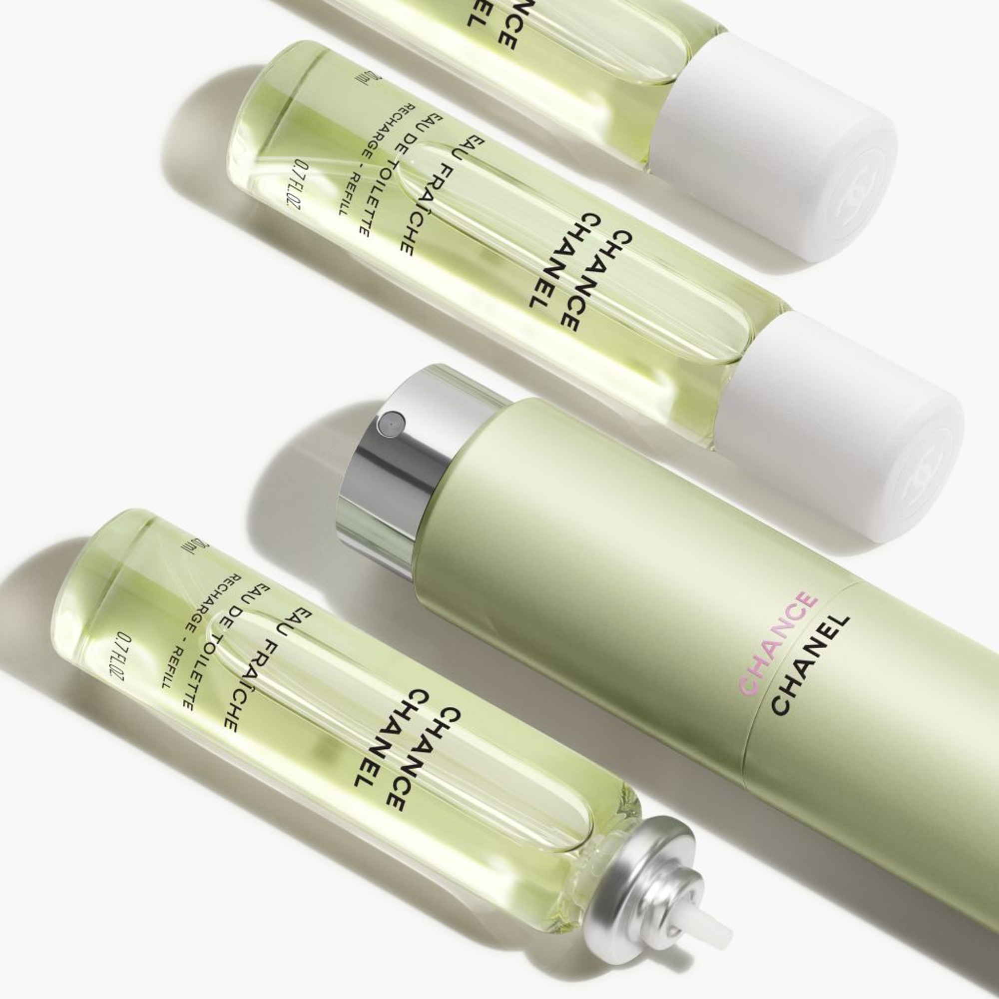 Eau de toilette twist and spray