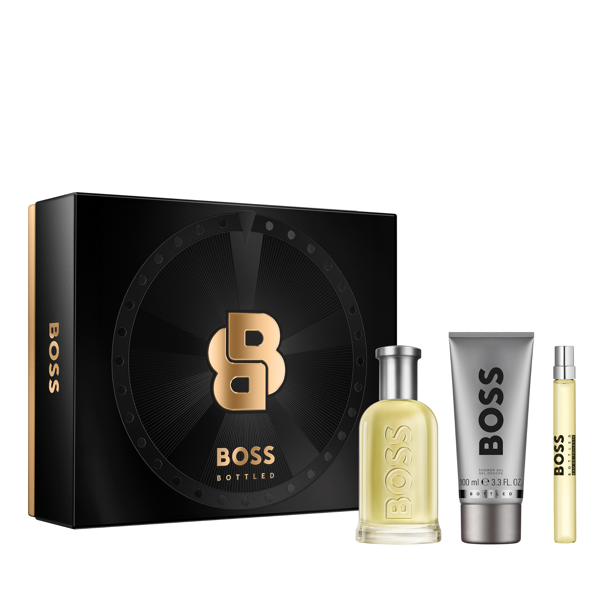 Hugo Boss - Boss Bottled - Coffret - Eau De Toilette + Format Voyage + Gel Douche