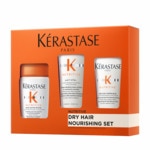 Coffret - découverte routine shampoing, soin et lait pour cheveux secs à très secs