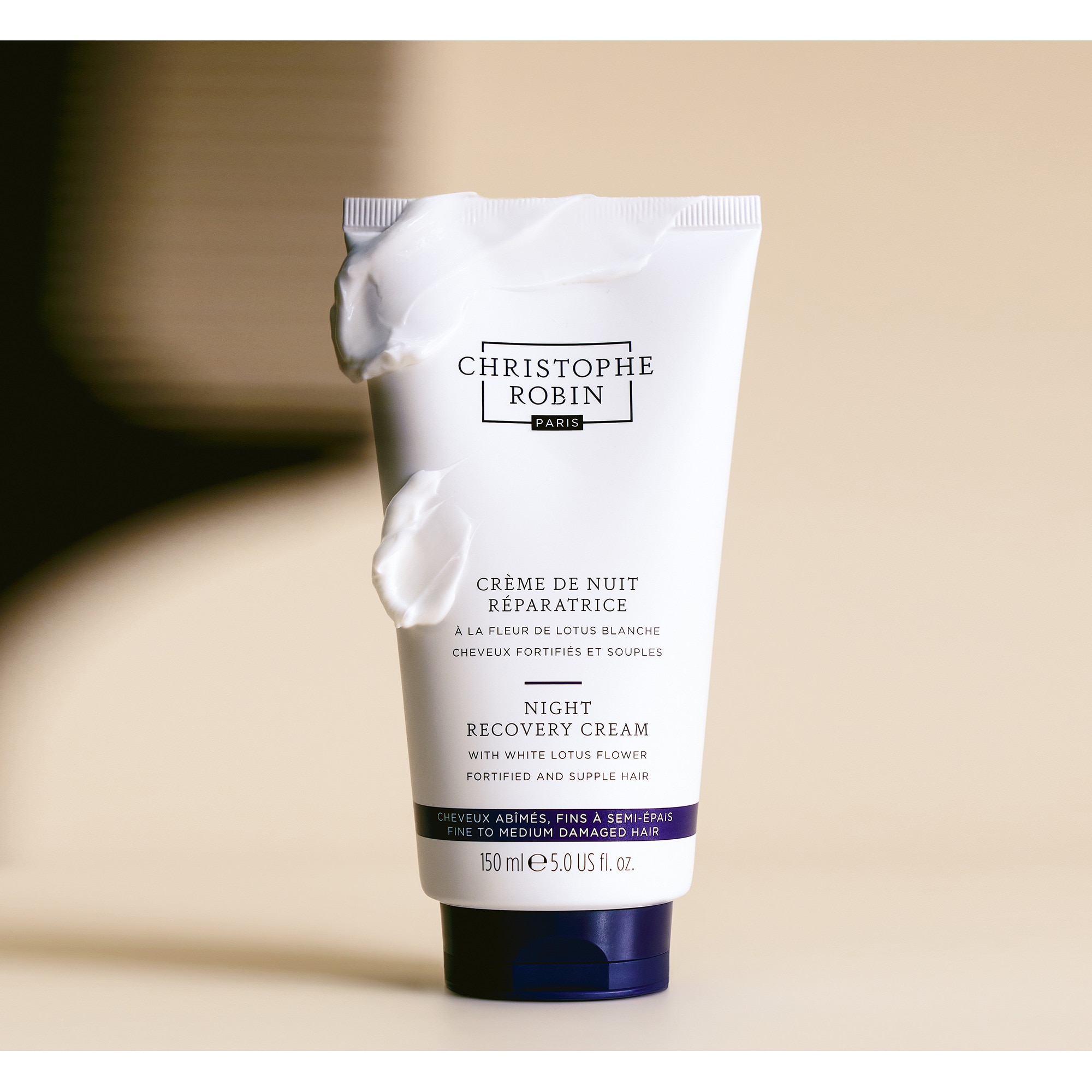 Crème de nuit réparatrice à la fleur de lotus blanche ?