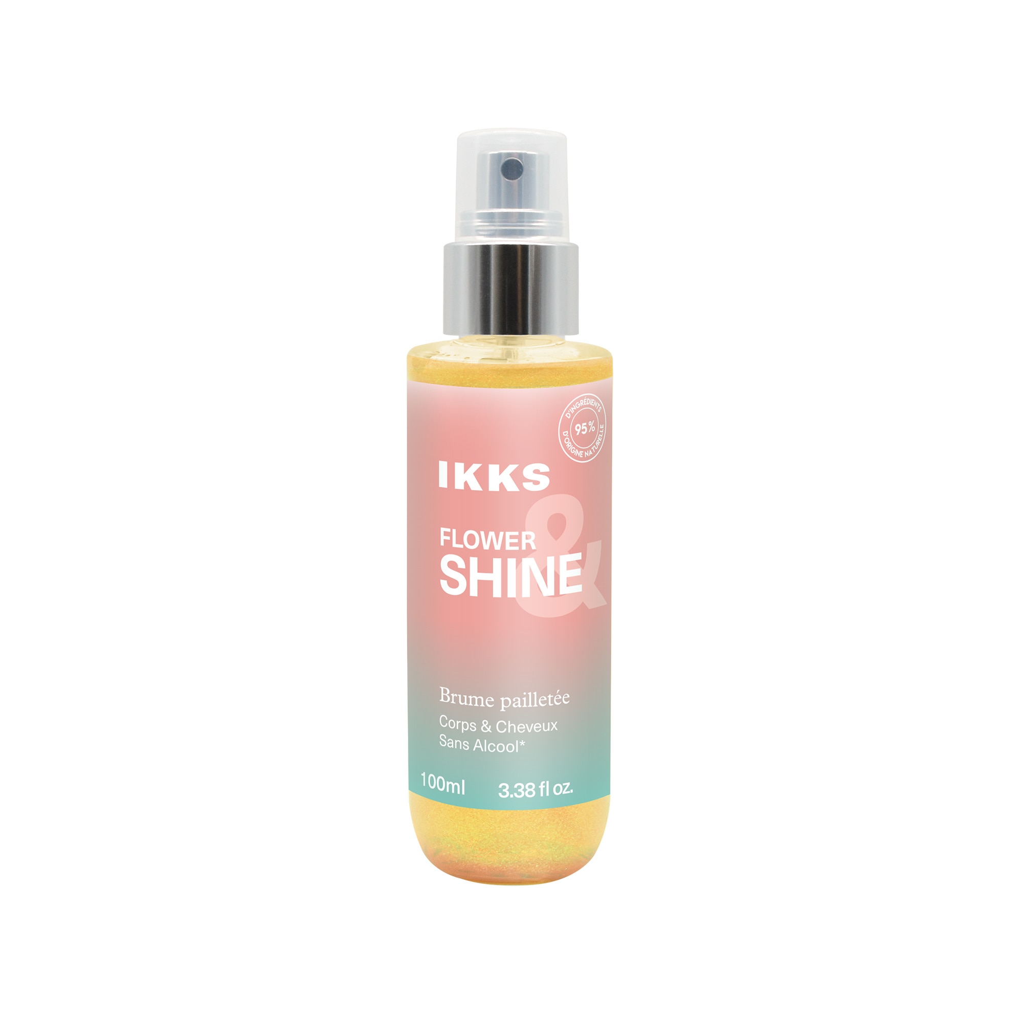 Ikks - Flower & Shine - Brume Pailletée - Sans Alcool - 100ml