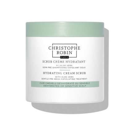 250ml CHRISTOPHE ROBIN HYDRATANT Scrub crème hydratant à l'aloe vera  1 of 4 