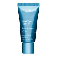 20ML Clarins TOTAL EYE HYDRATE Baume-masque yeux désaltérant, apaisant  1 of 2 